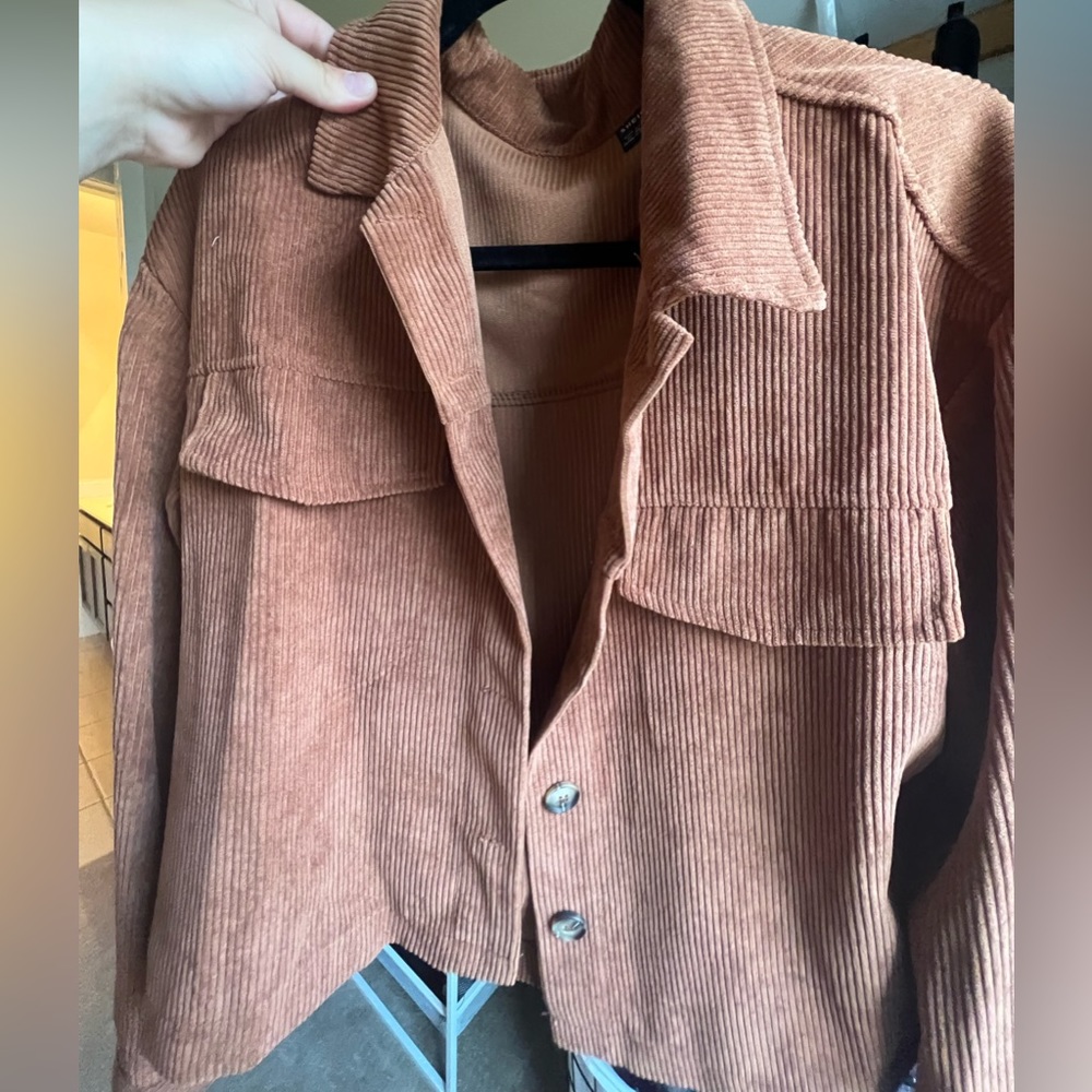 Brown Shacket